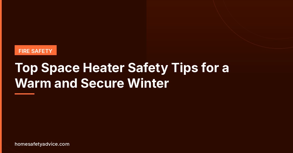 Top Space Heater Safety Tips for a Warm and Secure Winter
